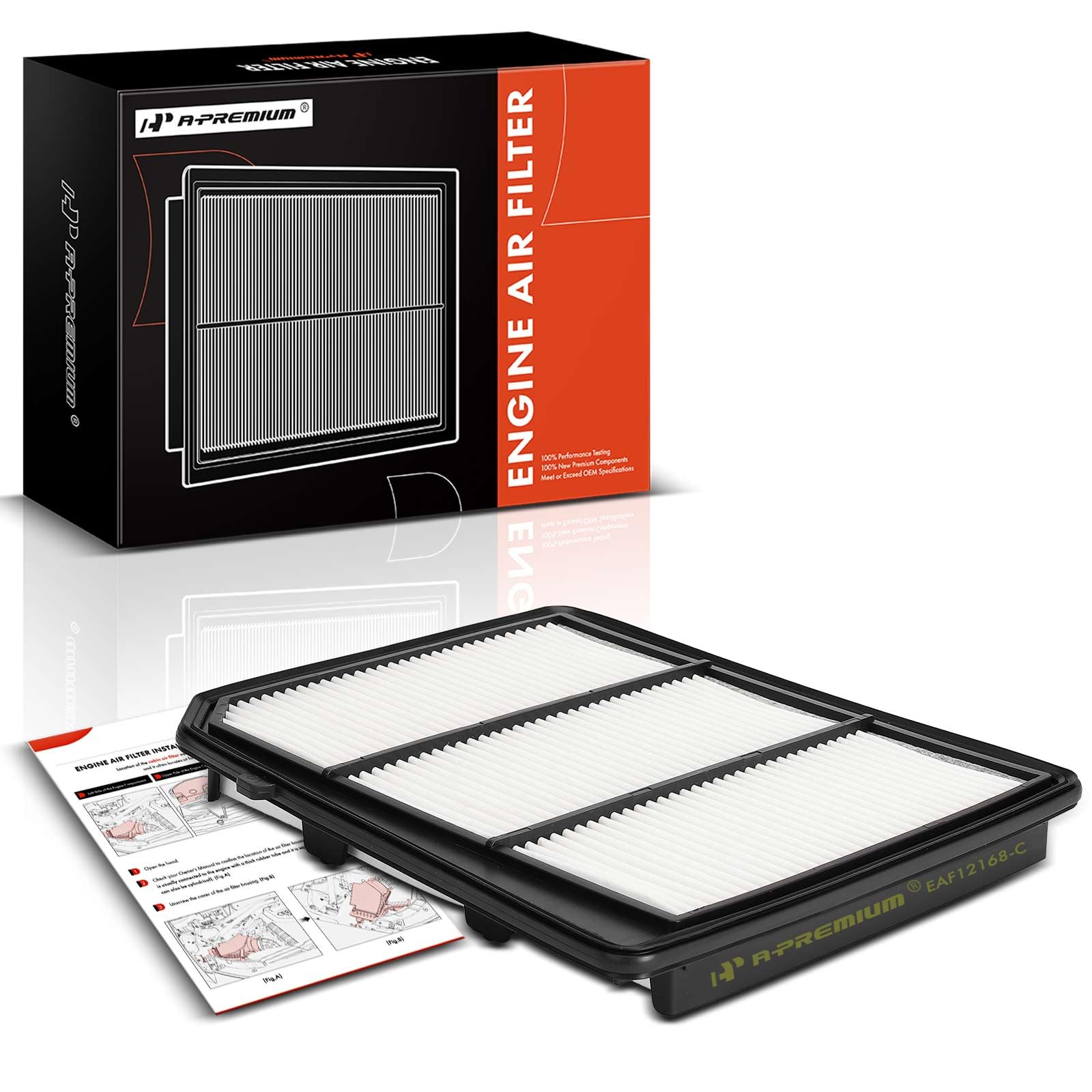 A ページ Amazon.com: A-Premium Engine Air Filter Compatible with